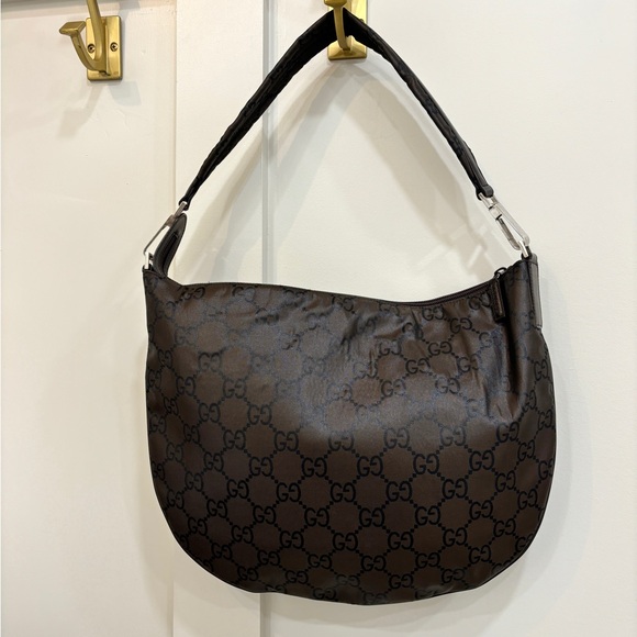 Gucci Monogram Nylon Hobo - Picture 2 of 10